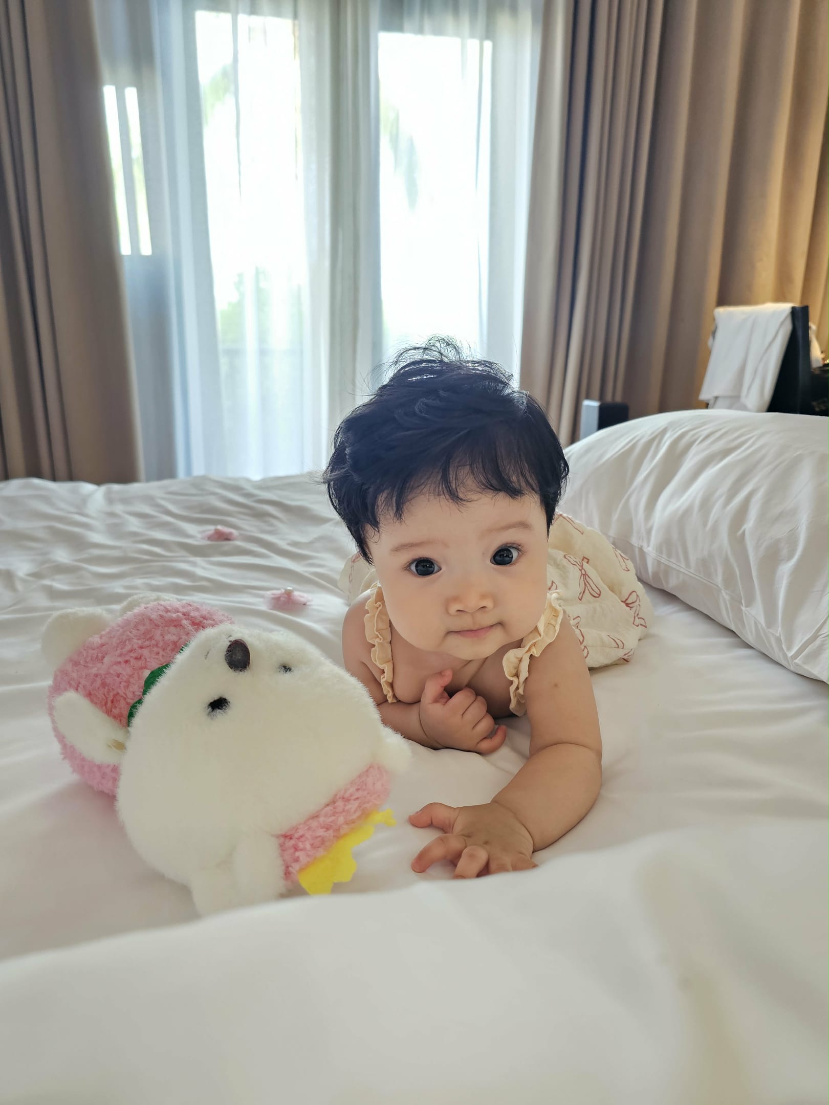 Kỳ nghỉ đầu tiên cùng ba mẹ