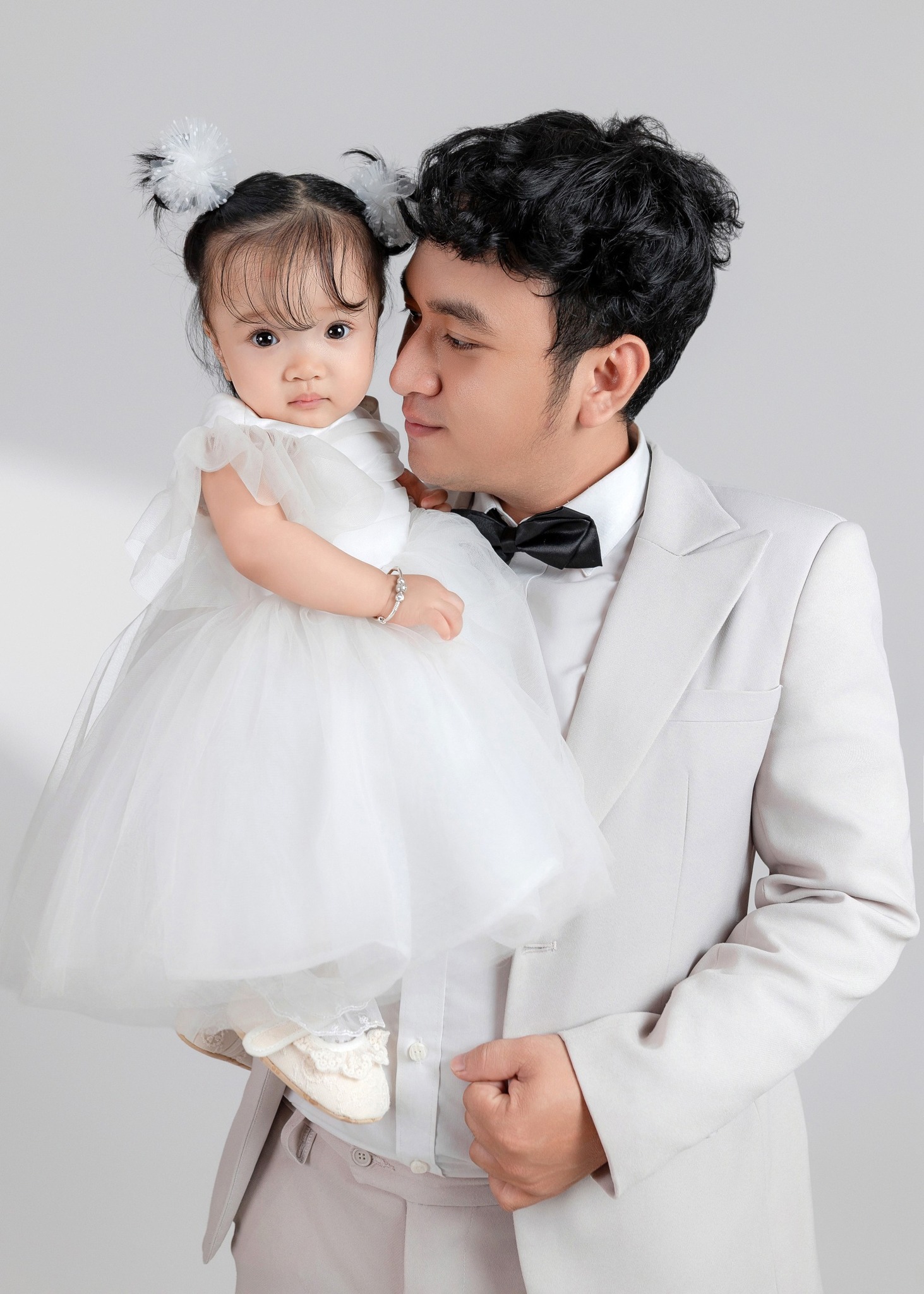 Khoảnh khắc của Phô Mai cùng ba