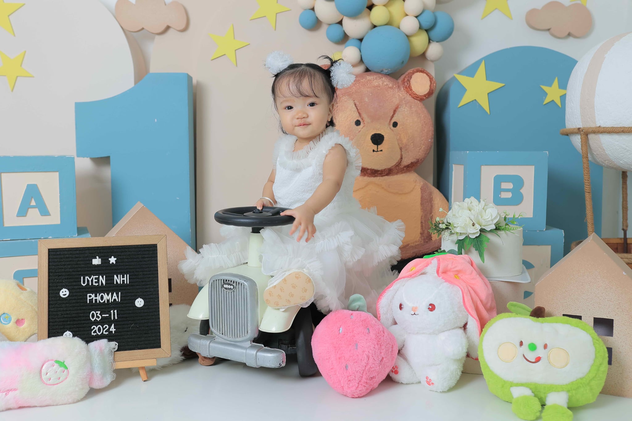 Phô Mai và người bạn gấu bông